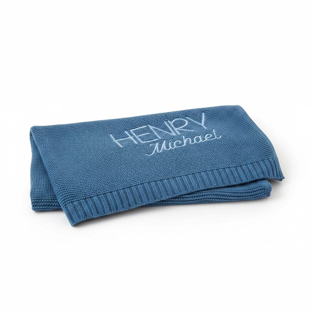 Embroidered Baby Blanket