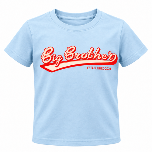 Big Brother Tshirt with Custom Year